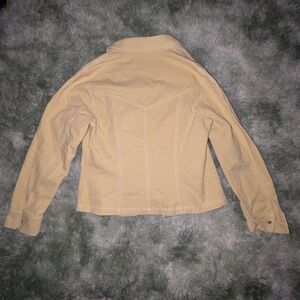 CAbi Women's Tan Jean Jacket